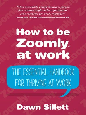 cover image of How to be Zoomly at work